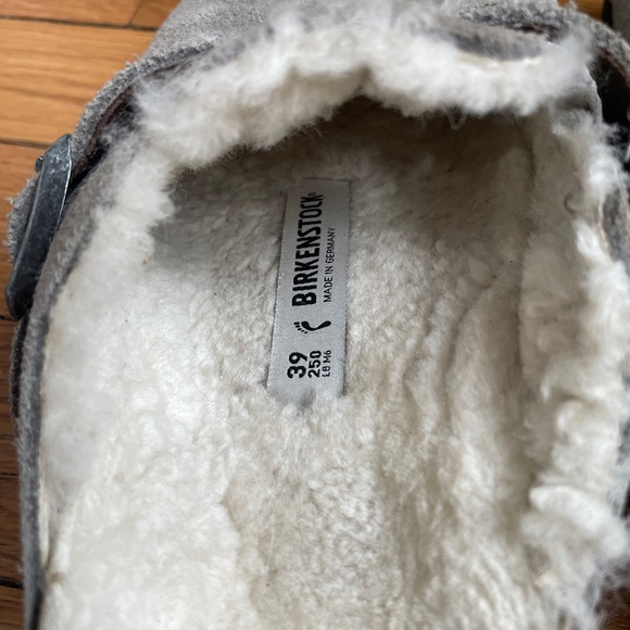 Birkenstock Boston Sherpa Lined Clogs - Picture 7 of 8